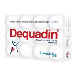 Dequadin 20 Compresse 0,25 Mg