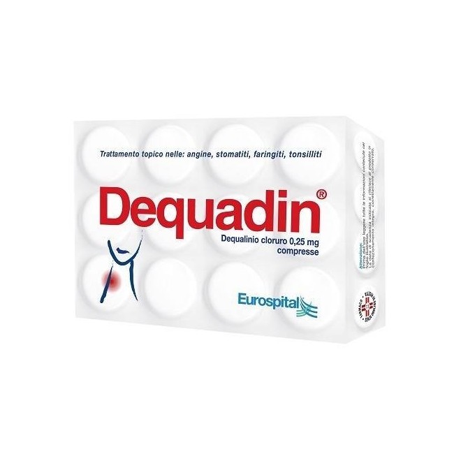 Dequadin 20 Compresse 0,25 Mg