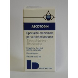 Ascotodin Collirio 3 Mg/ml + 1 Mg/ml 10 Ml