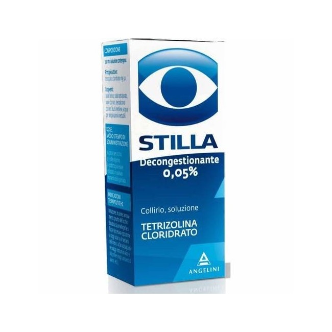 Stilla Decongestionante Collirio 8 Ml 0,05%