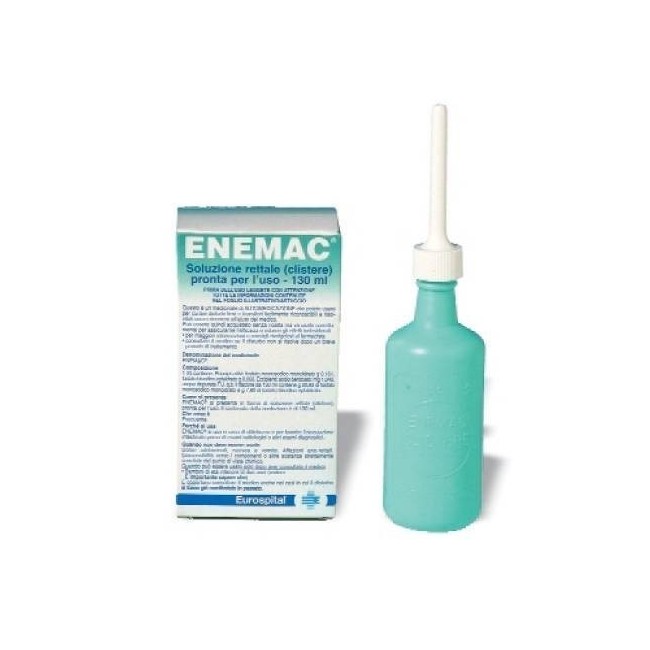 Enemac 1 Flacone 130 Ml 16,1 G/100 Ml + 6 G/100 Ml Soluzione Rettale