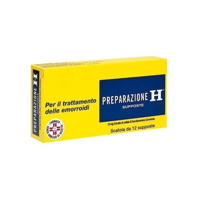 Preparazione H 12 Supposte 23 Mg