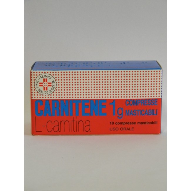 Carnitene 10 Compresse Masticabili 1 G