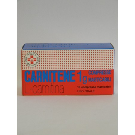 Carnitene 10 Compresse Masticabili 1 G Carnitene 10 Compresse Masticabili 1 G