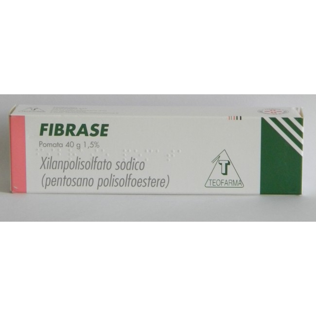 Fibrase Pomata Dermatologica 40 G 1,5%