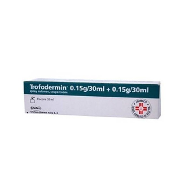 Trofodermin Spray Dermatologica 30 Ml 5% + 5 %