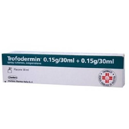 Trofodermin Spray Dermatologica 30 Ml 5% + 5 % Trofodermin Spray Dermatologica 30 Ml 5% + 5 %