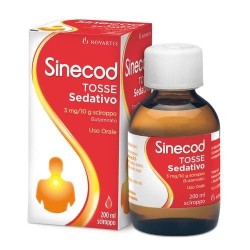 Sinecod Tosse Sedativo 1 Flacone 200 Ml 3 Mg/10 G Sciroppo
