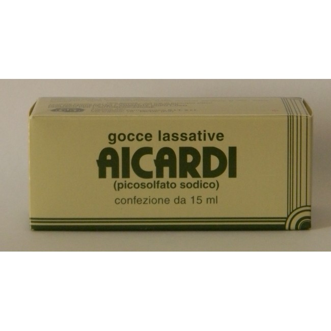 Gocce Lassative Aicardi Soluzione Orale Gocce 15 Ml