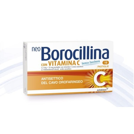 Neoborocillina C 16 Pastiglie 1,2 Mg/70 Mg S/z