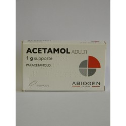 Acetamol Ad 10 Supposte 1 G