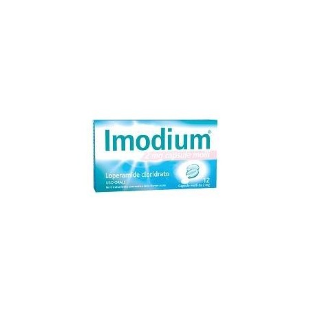 Imodium 12 Capsule Molli 2 Mg