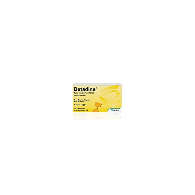 Betadine Sol Cut 10fl 5ml 10%