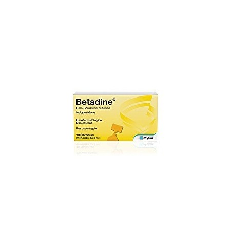 Betadine Sol Cut 10fl 5ml 10% Betadine Sol Cut 10fl 5ml 10%