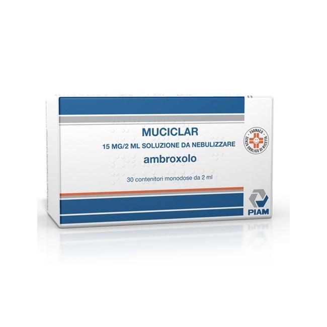 Muciclar Soluzione Nebul 30 Monodose 15 Mg 2 Ml