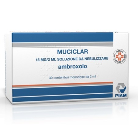 Muciclar Soluzione Nebul 30 Monodose 15 Mg 2 Ml Muciclar Soluzione Nebul 30 Monodose 15 Mg 2 Ml