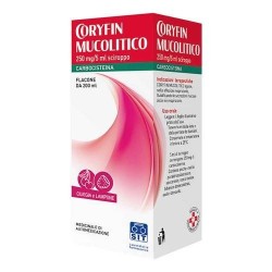 Coryfin Mucolitico Sciroppo 200 Ml 250 Mg/5 Ml