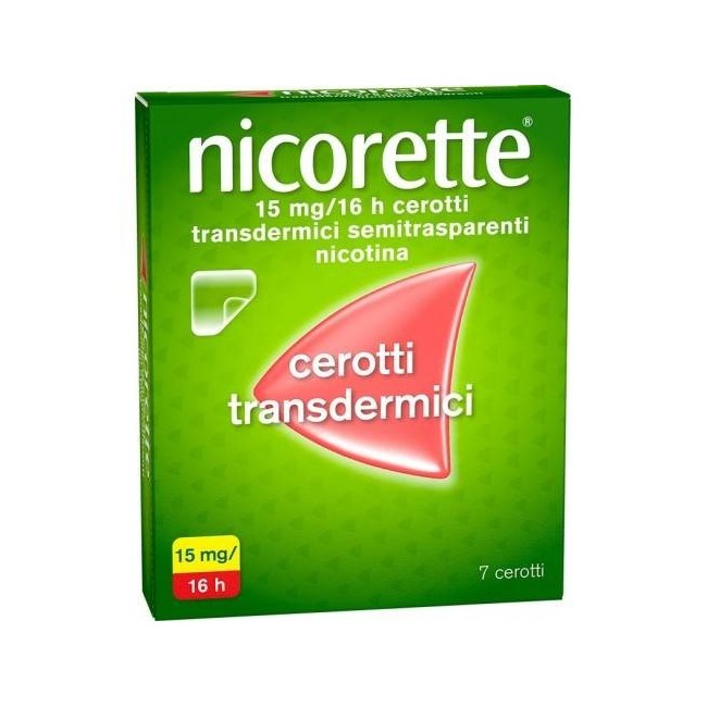 Nicorette 7cer Transd 15mg/16h