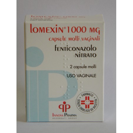 Lomexin 2 Capsule Molli Vag 1.000 Mg