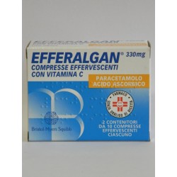 Efferalgan 20 Compresse Effervescenti 330 Mg + 200 Mg