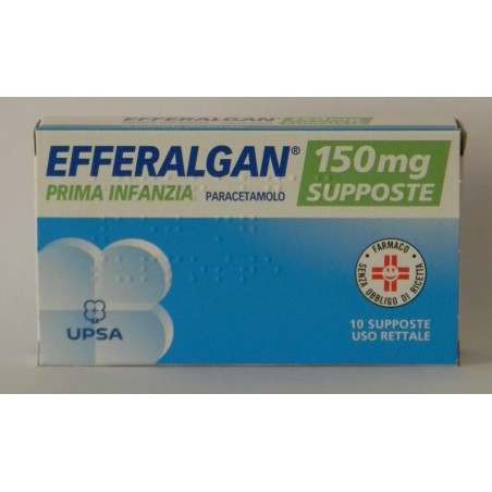 Efferalgan 10 Supposte 150 Mg Efferalgan 10 Supposte 150 Mg