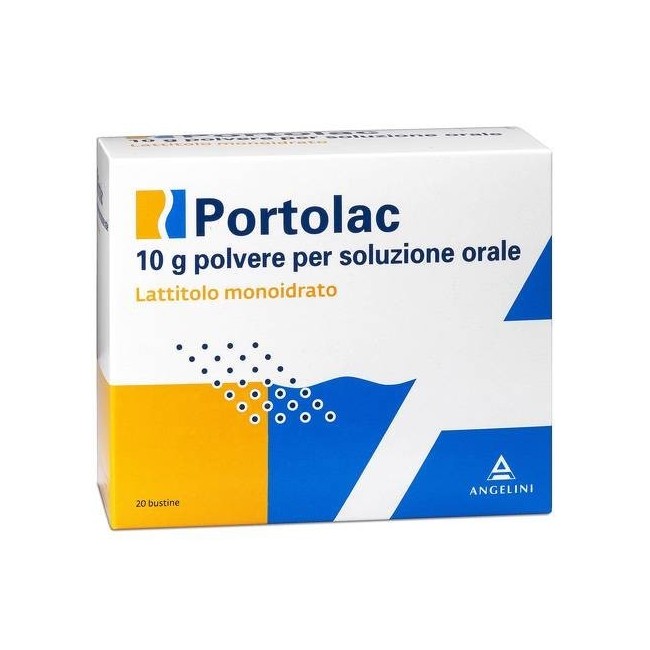 Portolac 20 Buste Polvere Soluzione Orale 10 G