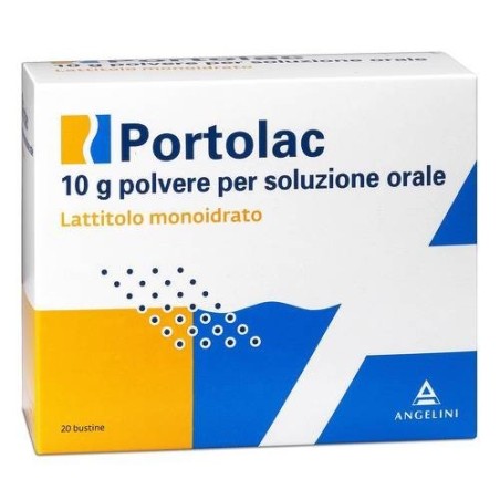 Portolac 20 Buste Polvere Soluzione Orale 10 G Portolac 20 Buste Polvere Soluzione Orale 10 G