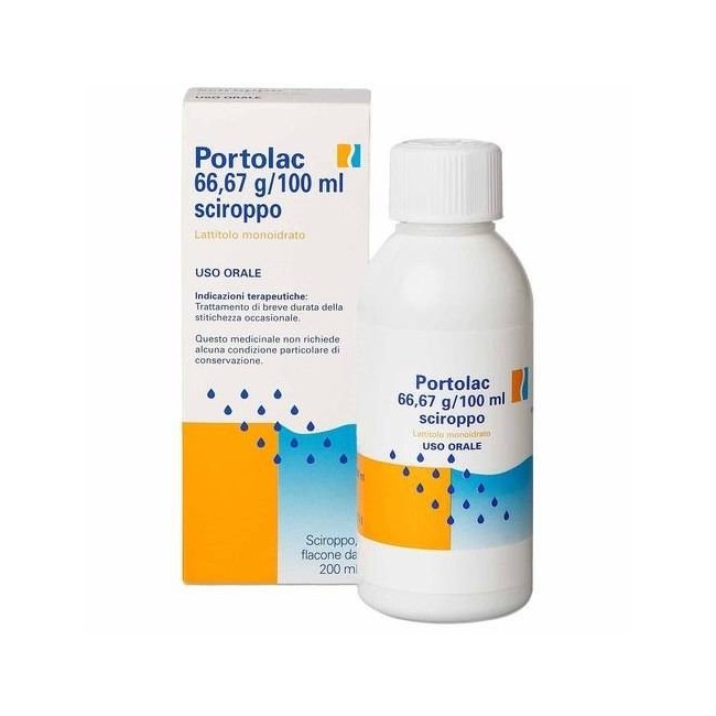 Portolac Sciroppo 200 Ml 66,67 G/100 Ml