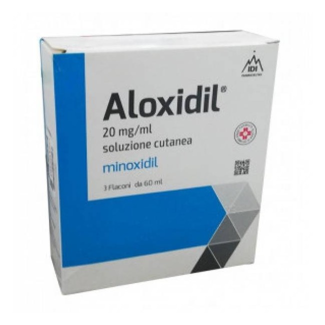 Aloxidil Soluzione 3fl 60ml20mg/ml
