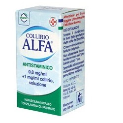 Collirio Alfa Antistaminico Collirio 10 Ml 8 Mg/ml + 1 Mg/ml