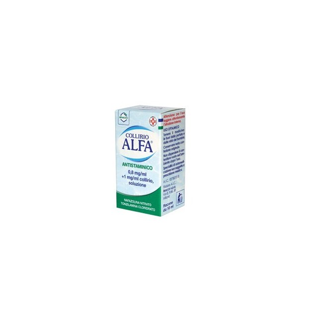 Collirio Alfa Antistaminico Collirio 10 Ml 8 Mg/ml + 1 Mg/ml