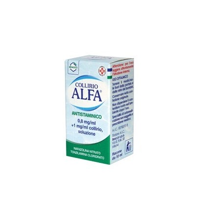 Collirio Alfa Antistaminico Collirio 10 Ml 8 Mg/ml + 1 Mg/ml Collirio Alfa Antistaminico Collirio 10 Ml 8 Mg/ml + 1 Mg/ml