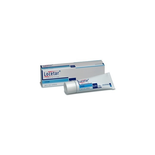 Locetar Crema Dermatologica 20 G 0,25%