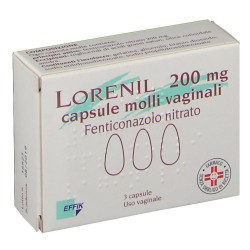Lorenil 3 Capsule Molli Vag 200 Mg