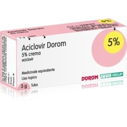 Aciclovir Dorom Crema Dermatologica 3 G 5%