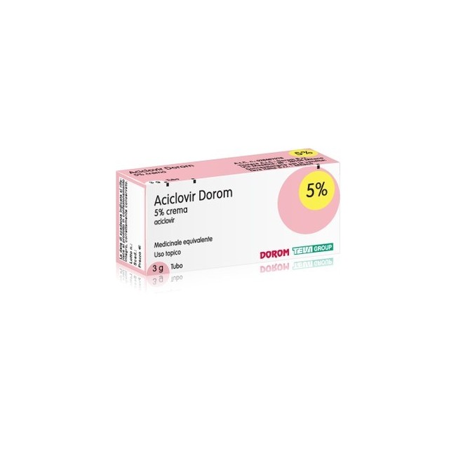 Aciclovir Dorom Crema Dermatologica 3 G 5%