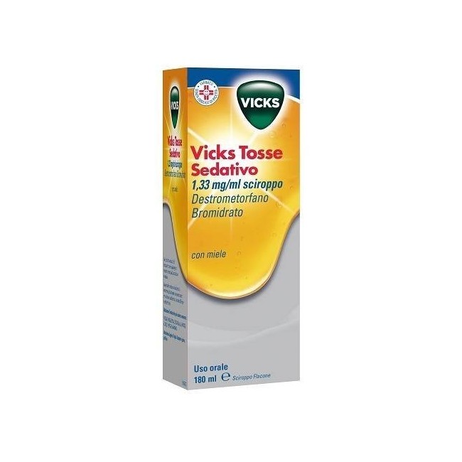 Vicks Tosse Sedativo Sciroppo 180 Ml 1,33 Mg/ml