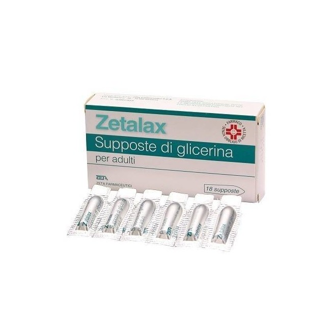 Zetalax Ad 18 Supposte 2,48 G
