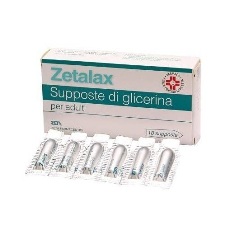 Zetalax Ad 18 Supposte 2,48 G Zetalax Ad 18 Supposte 2,48 G
