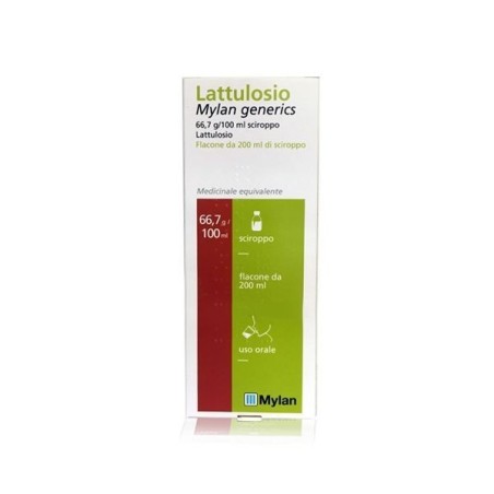 Lattulosio Sciroppo 200 Ml 66,7 G/100 Ml Lattulosio Sciroppo 200 Ml 66,7 G/100 Ml