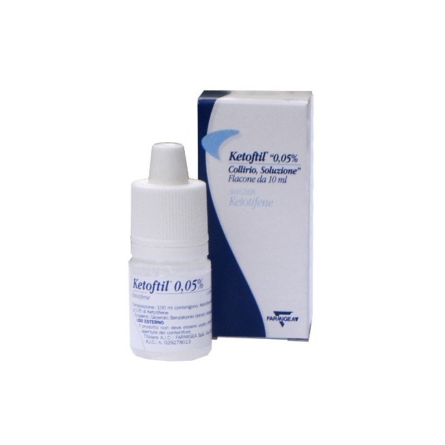Ketoftil Collirio 10 Ml 0,05%