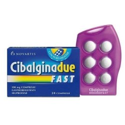 Cibalgina Due Fast 24 Compresse Gastrores 200 Mg