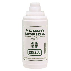 Acido Borico Soluzione U.e. 500 Ml 3%