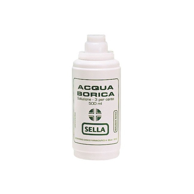 Acido Borico Soluzione U.e. 500 Ml 3%