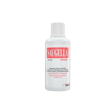 Saugella Poligyn Ph Neutro Detergente Intimo Lenitivo Ed Emolliente 250 Ml