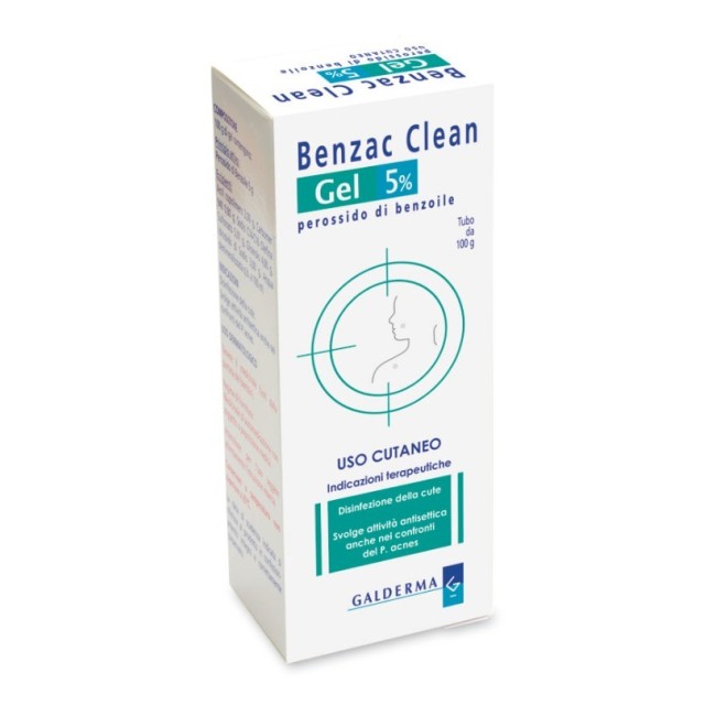 Benzac Gel Clean 5% Tubo 100 G