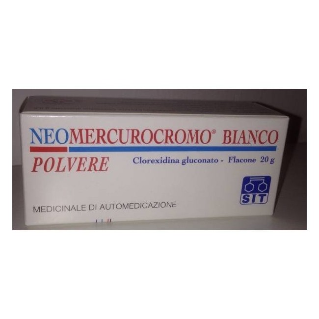 Neomercurocromo Bianco Polvere U.e. 20 G Neomercurocromo Bianco Polvere U.e. 20 G