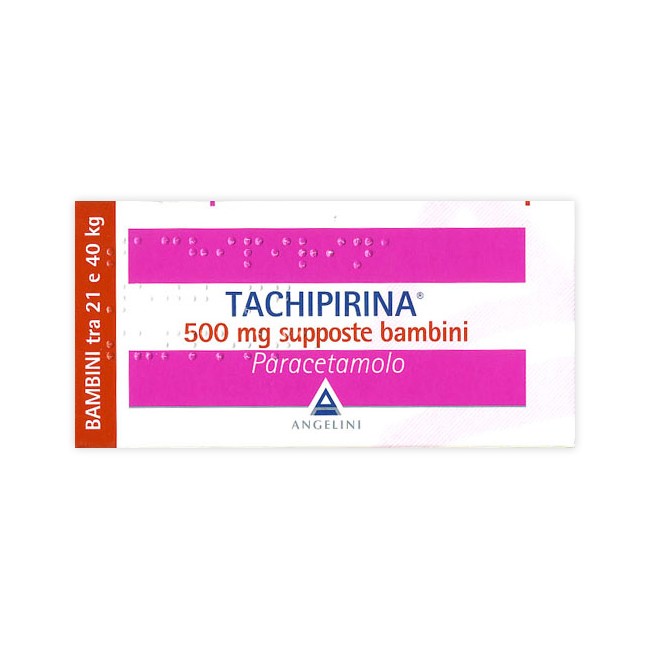 Tachipirina Bambini 10 Supposte 500 Mg