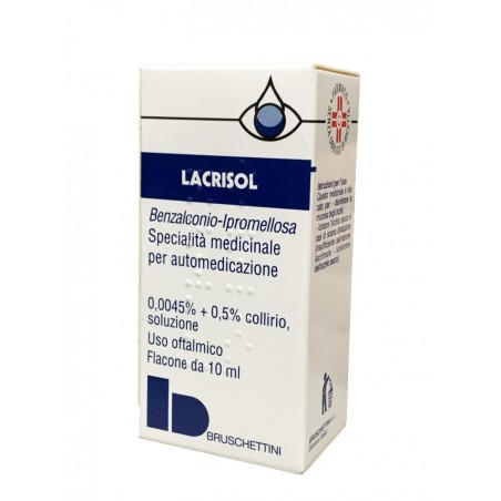 Lacrisol Collirio 10 Ml 0,0045% + 0,5% Lacrisol Collirio 10 Ml 0,0045% + 0,5%