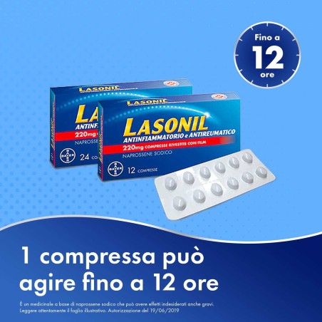Aleve 12 Compresse Rivestite 220 Mg